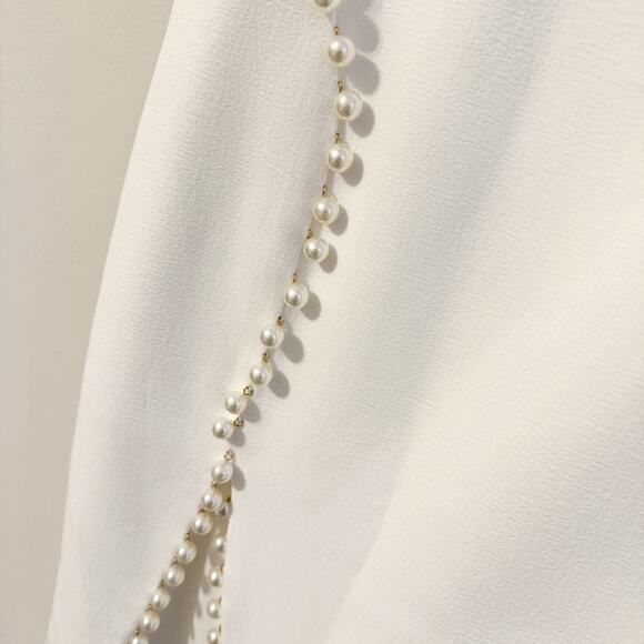 Helsi Coco pearl embellish bridal midi dress NWT XS - Picture 6 of 11